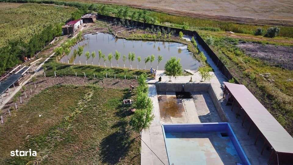 Casa cu 2 iazuri,teren 1,5 ha variante - Imagine principală: 1/18