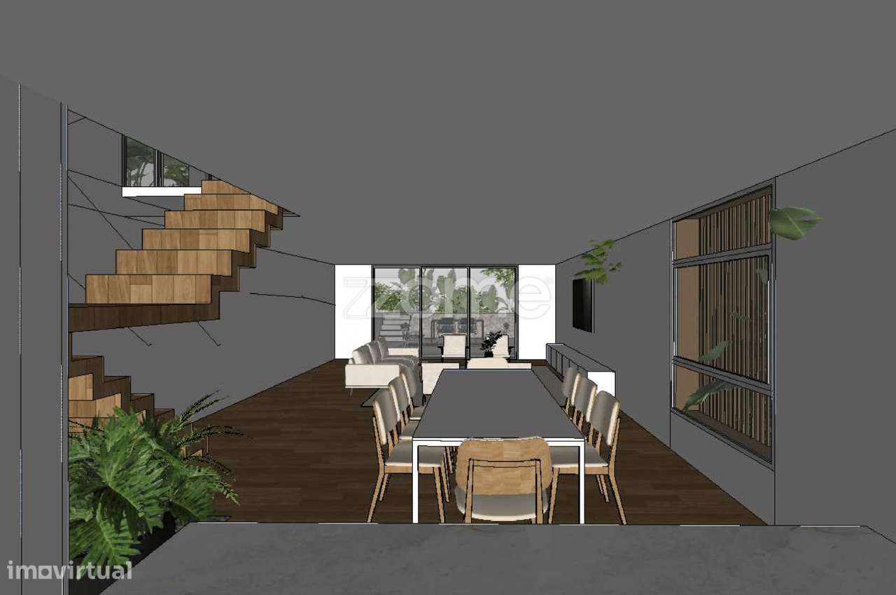 Moradia T3 com projeto aprovado, a1500m do Rio Douro - Valbom Gondomar-16