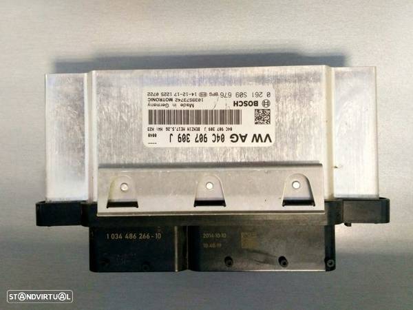 Centralina Do Motor  Ecu Skoda Fabia Ii (542) - 1