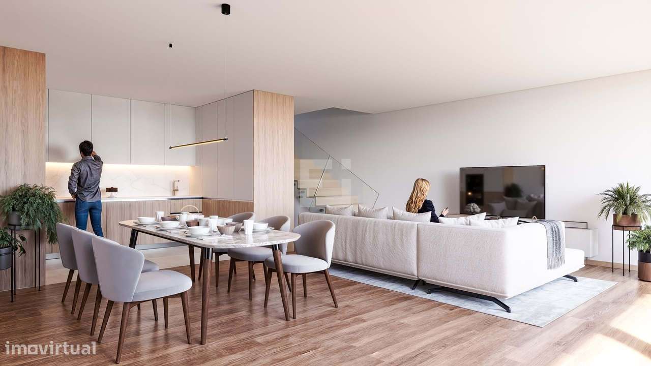 Moradia de Luxo T3 Geminada em Vizela – Conforto, Modernidade e Qualid - Grande imagem: 4/8