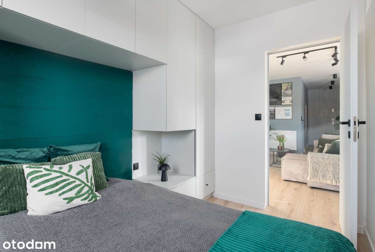 2 pokoje z garderobą i balkonem - winda, garaż, komórka lokatorska-8