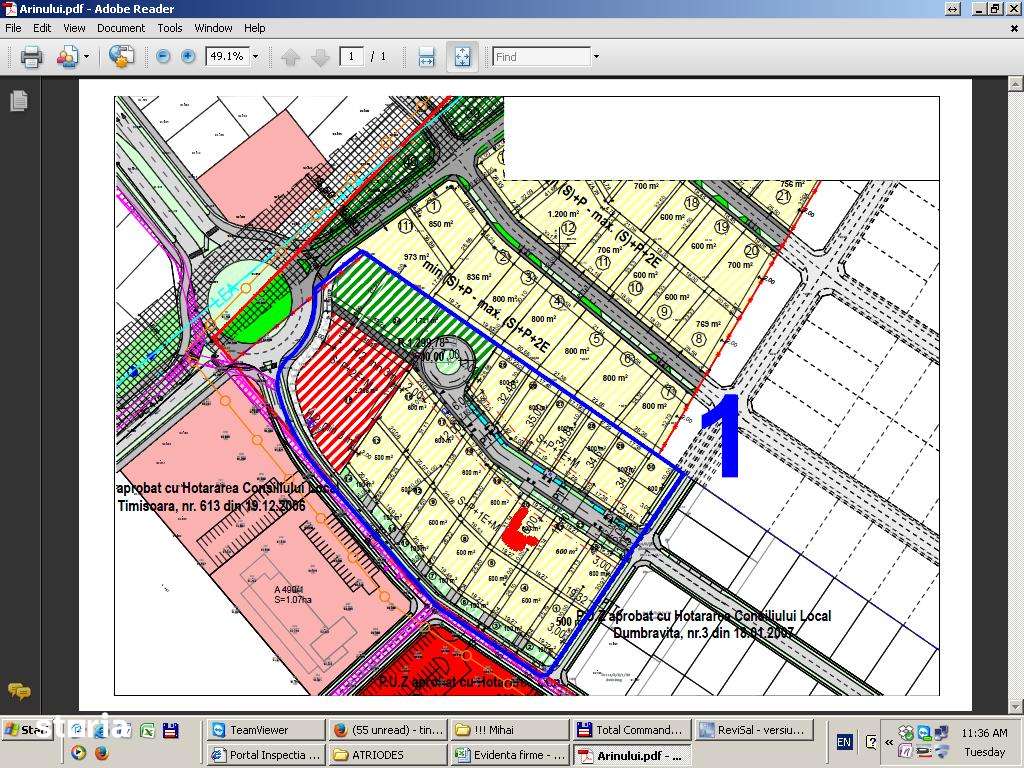 Vand teren Mosnita noua 100 euro/mp-0