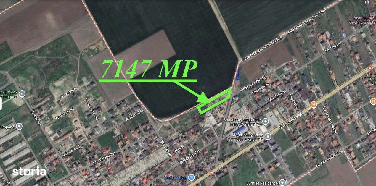 CUMPANA | TEREN IDEAL DEZVOLTARE CARTIER CASE | 7147MP - Imagine principală: 2/3