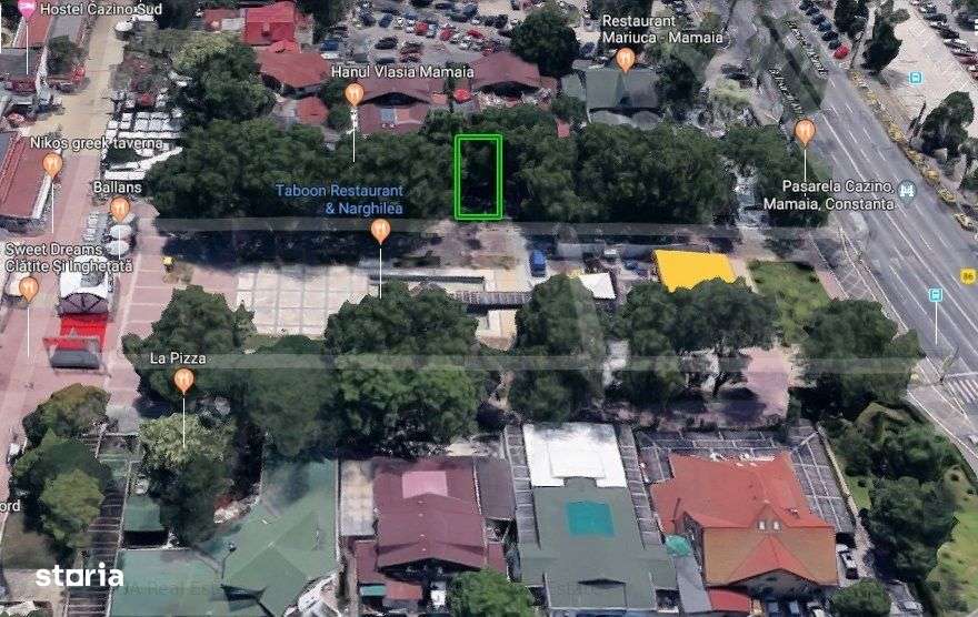 Teren cu vad comercial in Piateta Hotel Cazino Mamaia / POT 70% - CUT - Imagine principală: 4/6