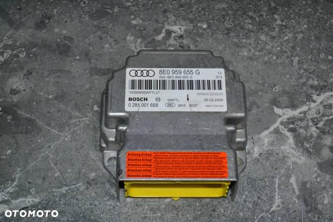 AUDI A4 B7 SENSOR AIRBAG 8E0959655G 0285001668 - 1