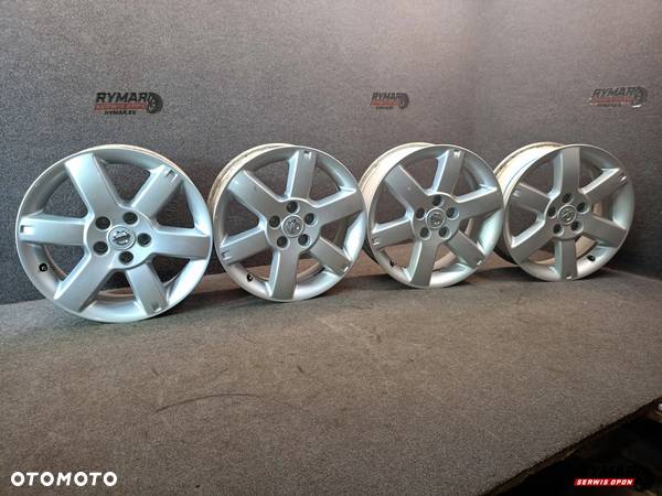 ŚLĄSK ALUFELGI 6,5X17" 5x114,3 ET40 ORYGINAŁ NISSAN KOMPLET OE - 2