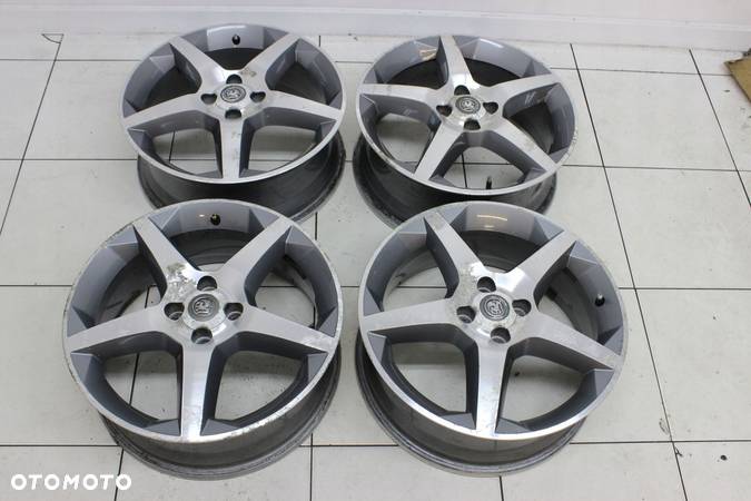 FELGI ALUMINIOWE ALUFELGI OPEL 17 4X100 8.5J ET41 - 1