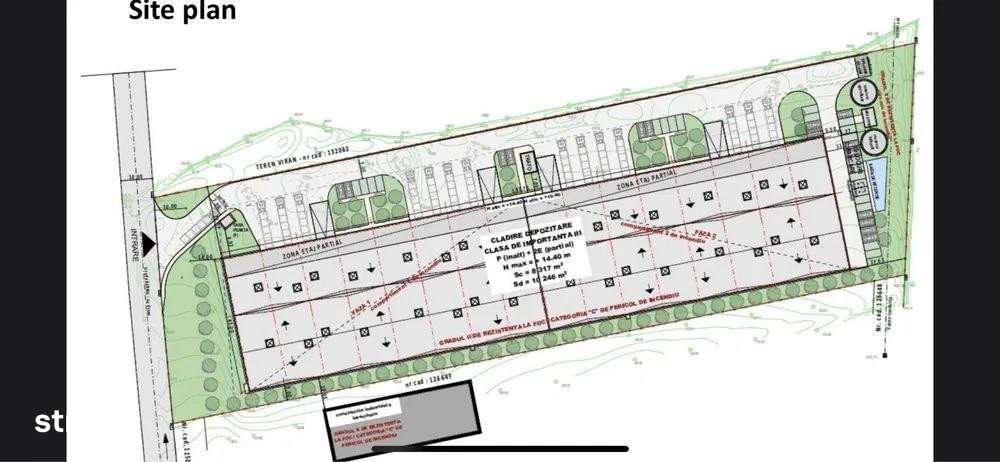 Teren Intravilan, 17000 mp, cu autorizatie de constructie, Aeroport - Imagine principală: 3/4