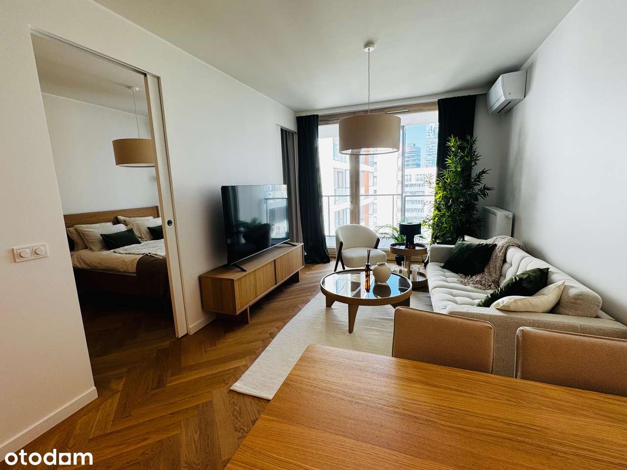 Nowoczesne mieszkanie 2-pokojowe z widokiem na Pałac Kultury