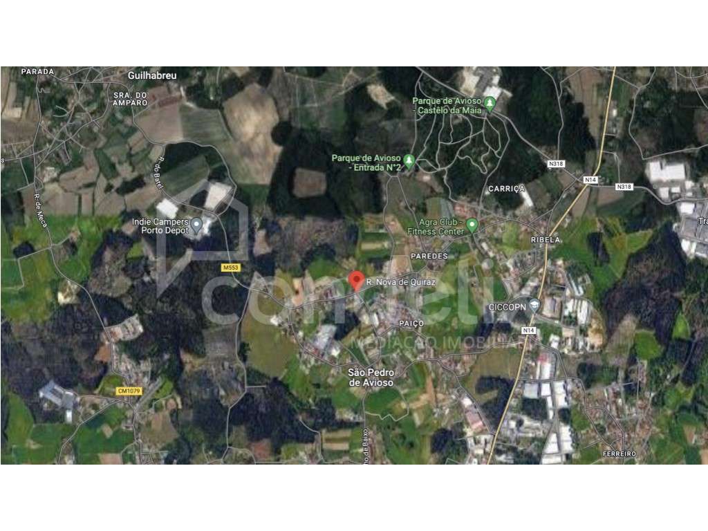 Lote para construção de moradia T4, com três frentes em Castêlo da ... - Grande imagem: 2/5