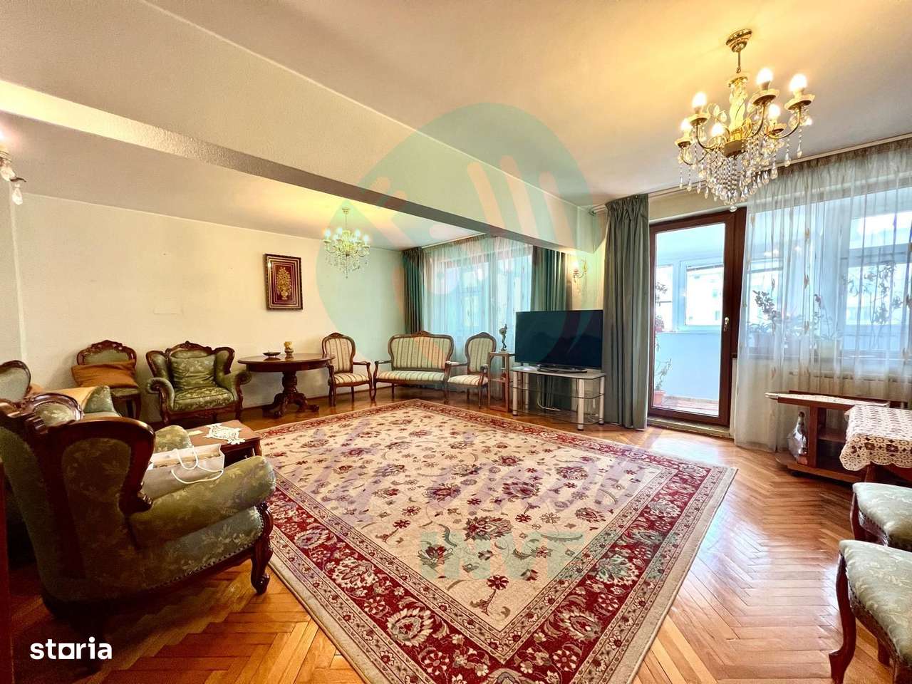 4 camere transformate in 3 | decomandat | Decebal | 2 balcoane | 115 m