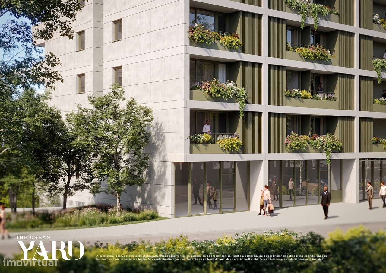 Excelente T2 Construção Jardins Arrábida-8