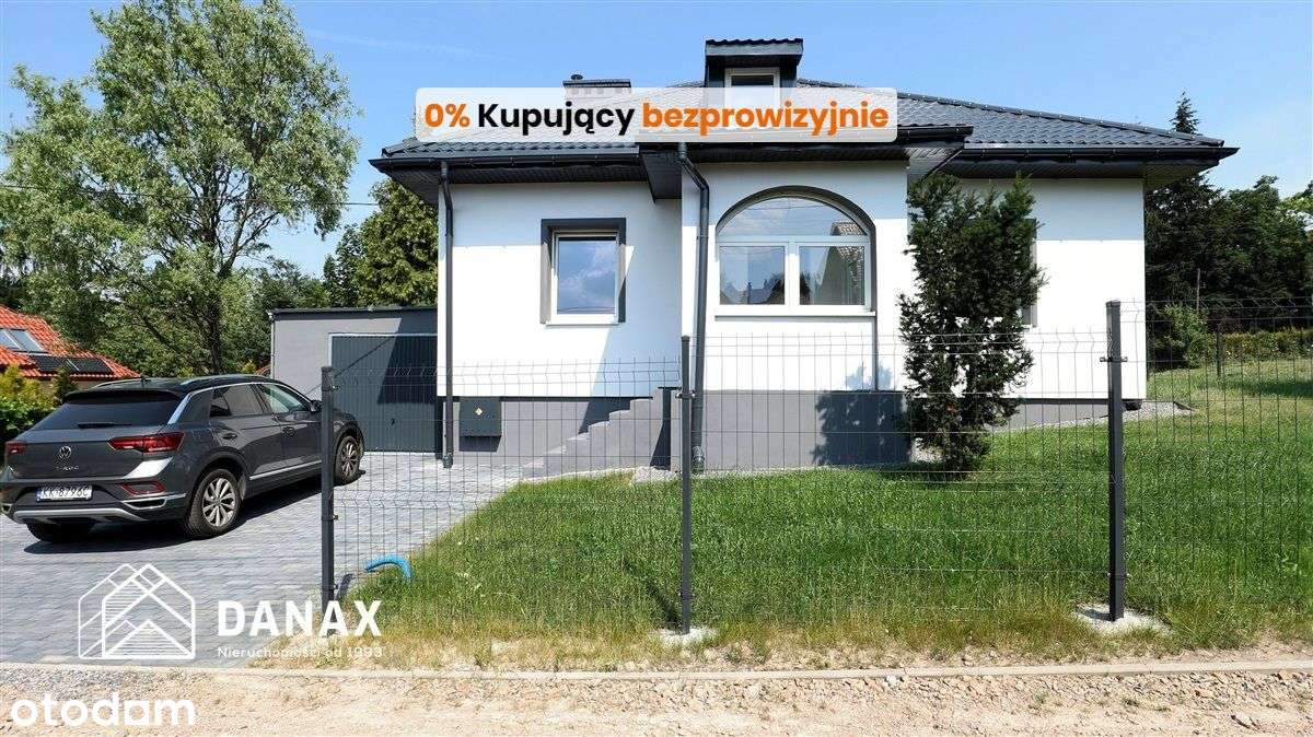 Dom wolnostojący z garażem w Zabierzowie