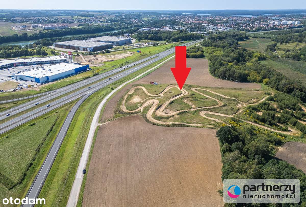 Górka! Działka Węzeł S7 z S16! Pod halę, magazyn! - Pełny obrazek: 4/12