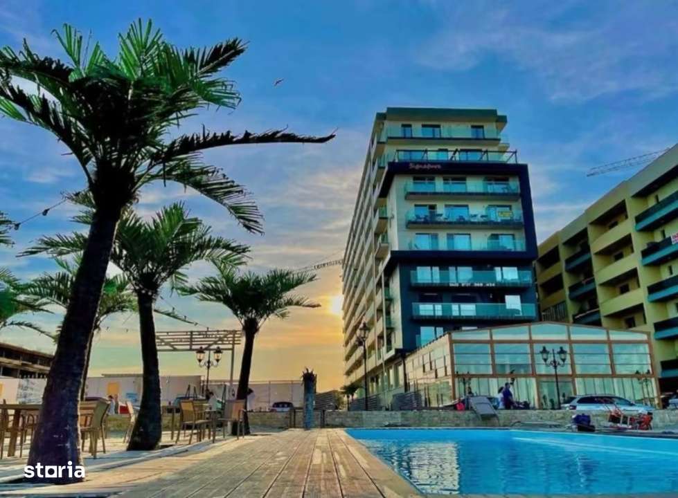 Apartament 2 camere cu vedere la mare, piscina, Mamaia-0