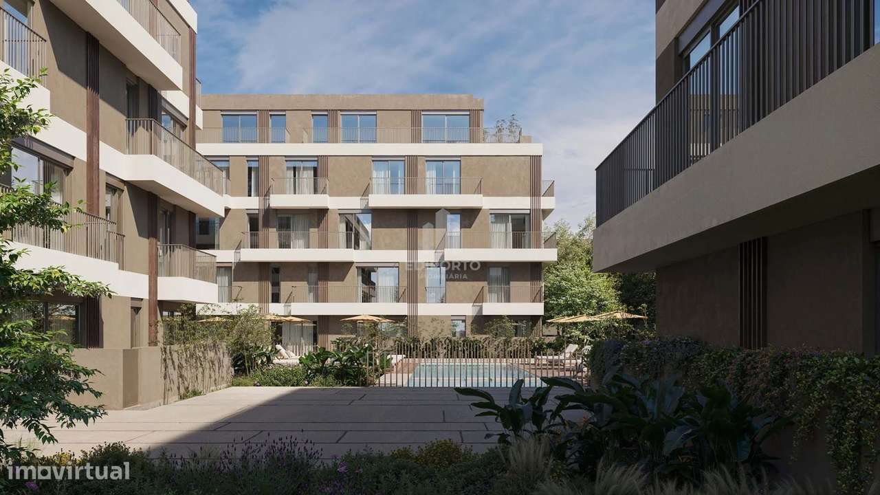 T1 Moderno com Varanda e Piscina – Empreendimento Mais Vitta, Frazão-10