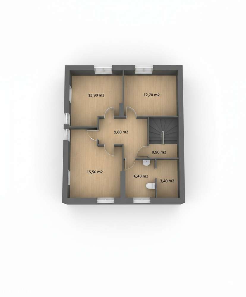 Funkcjonalny dom blisko ul. Żorskiej w Rybniku-17