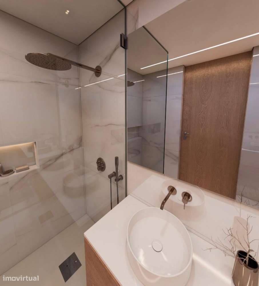 Apartamento T1+1 em empreendimento Gandra Wood Garden-12