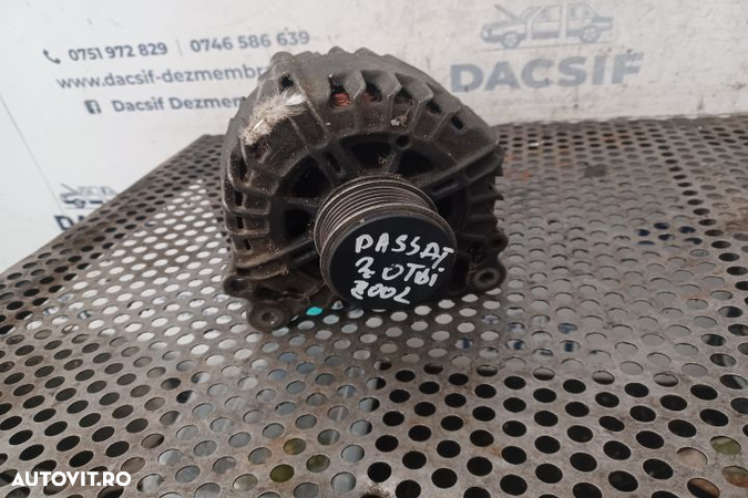 Alternator Volkswagen VW Passat B6  [din 2005 pana  2010] Sedan 4-usi 2.0 TDI MT (140 hp) - 4