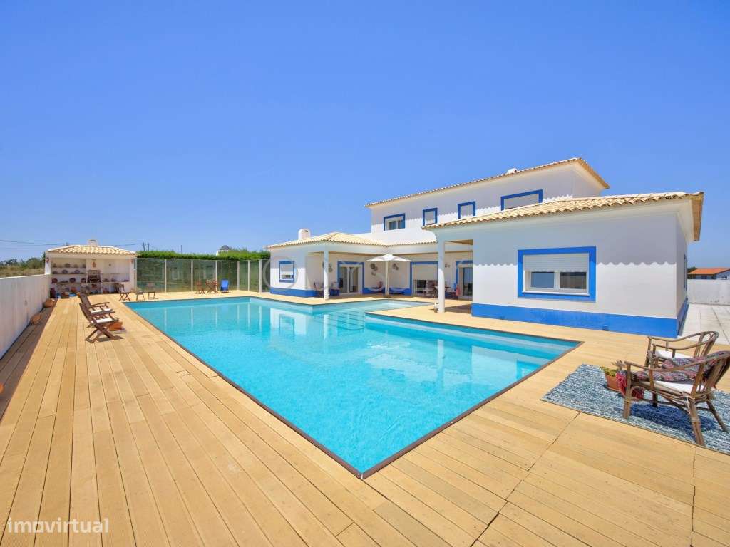 Excecional Moradia de Campo com Piscina e Vista Mar | Encarnação, M...-15