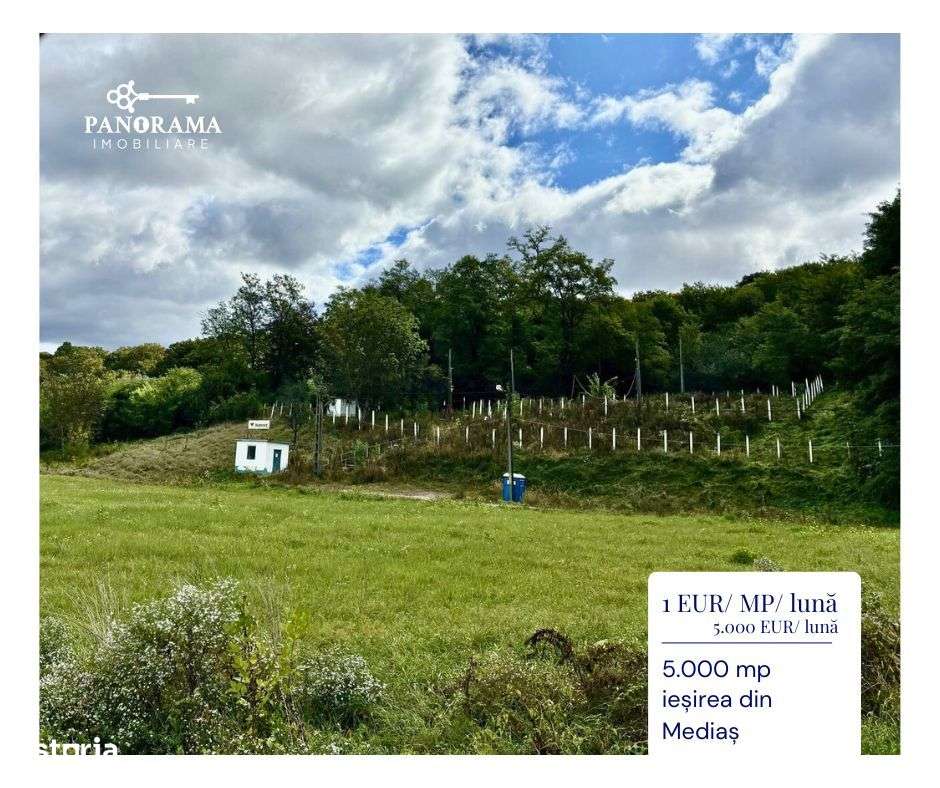 Teren intravilan de Închiriat - 5.000 mp - Imagine principală: 2/5