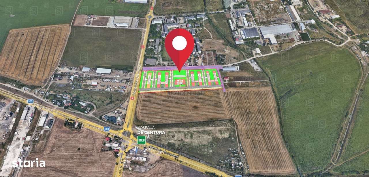 Oportunitate,teren autorizat,8 imobile Ds+P+5E,Sos. Oltenitei-Danubian - Imagine principală: 4/5