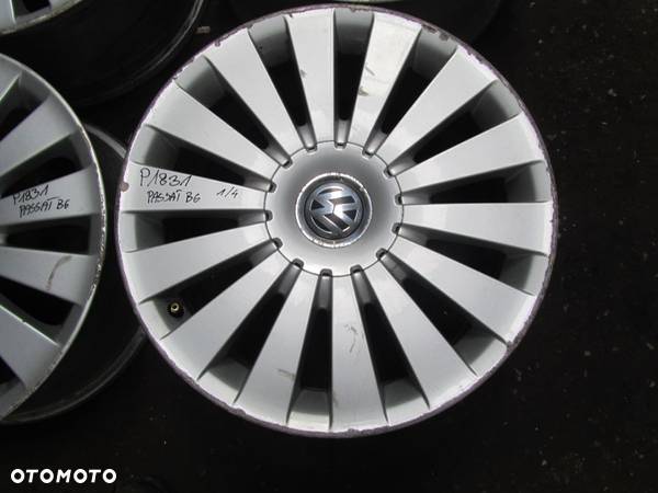 volkswagen passat b6 alufelgi aluminiowe 17" - 2