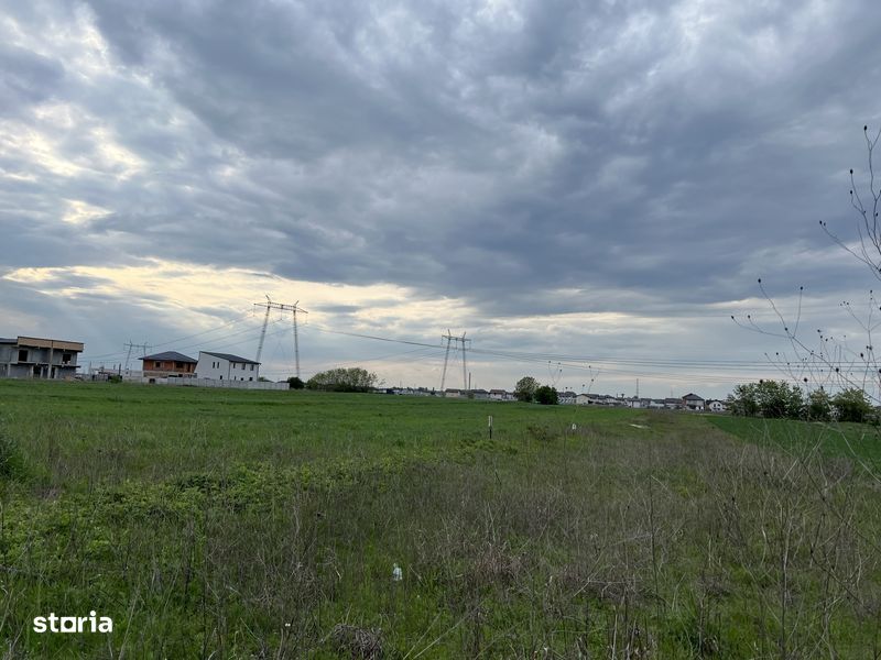 Vand teren comuna Berceni nou,  480m , strada Fluturilor, centura