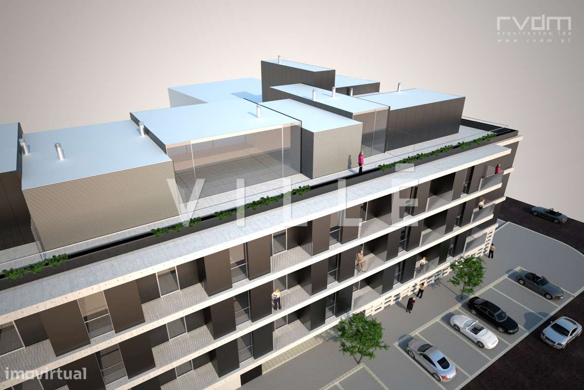 Apartamento T2 | Fração 3S – Luminosidade e Espaço no Piso 3 - Grande imagem: 5/13