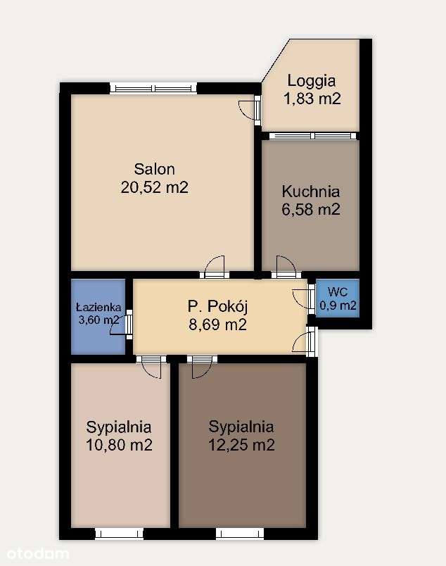 Przestronne mieszkanie - Doskonała Lokalizacja !-6