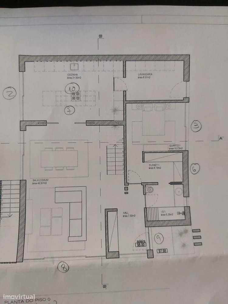 Lote de terreno para construção com projeto aprovado T3-6