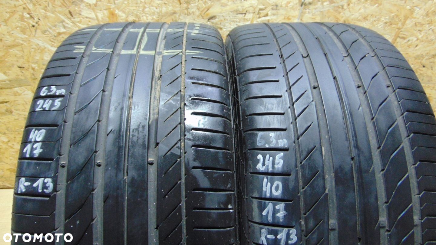 OPONY 245/40R17 CONTINENTAL CONTISPORTCONTACT 5 M0 - 2