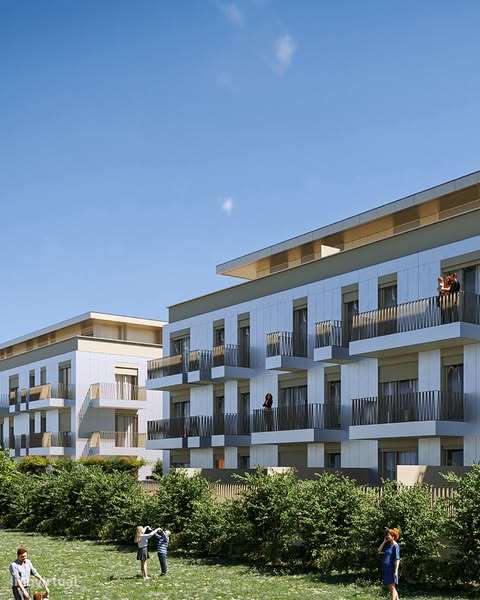 T2 Novo c/ Terraço e Lugar de Garagem Duplo em Arcozelo-16