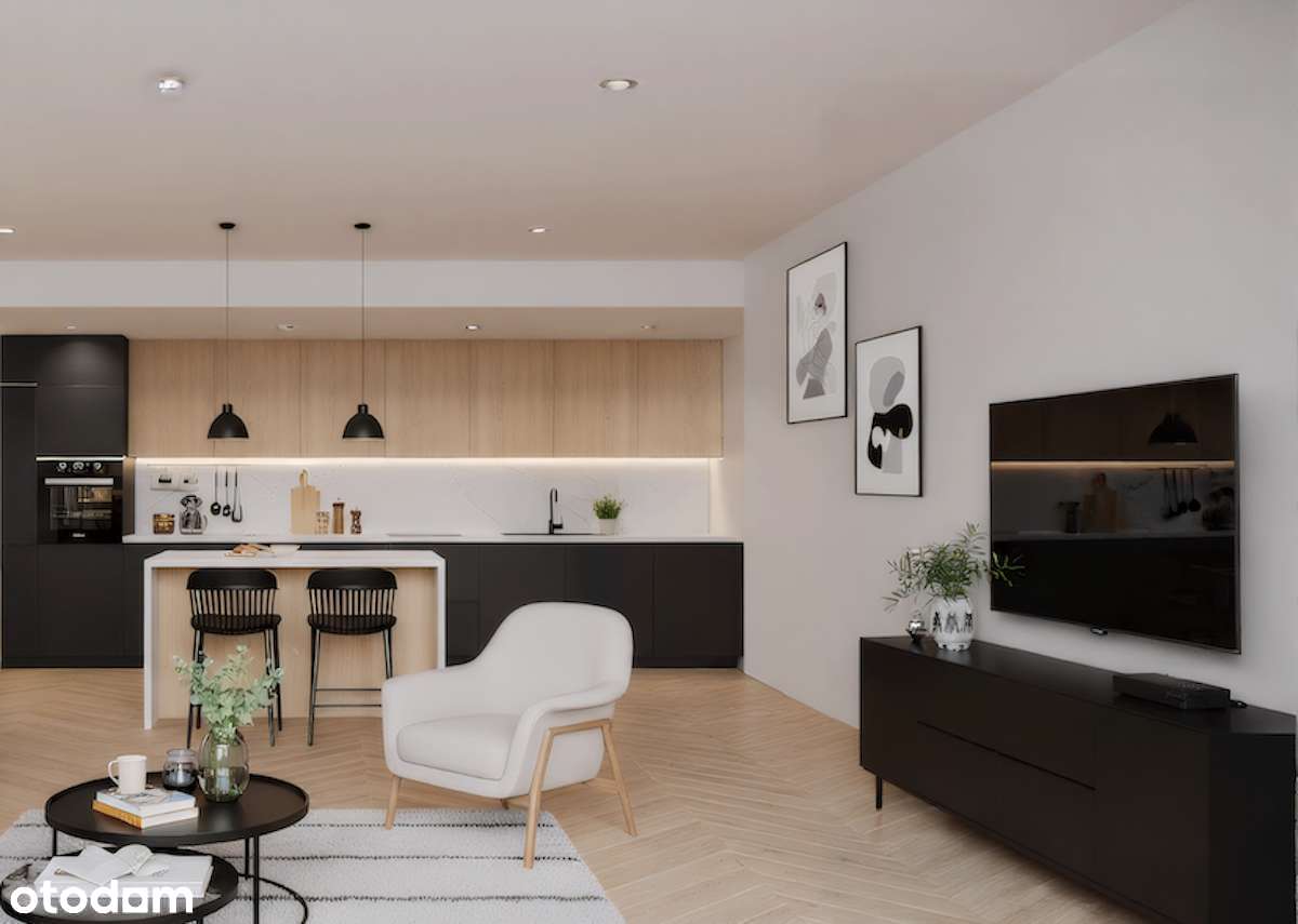 46,38 m² | 2 pokoje | Taras | Klucze na już | Bez PCC-2