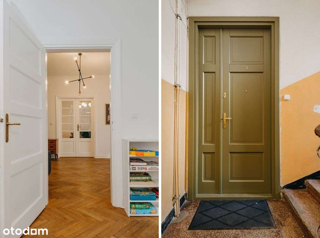 Stary Mokotów, 4 pokoje w Kamienicy, ul.Grażyny-15