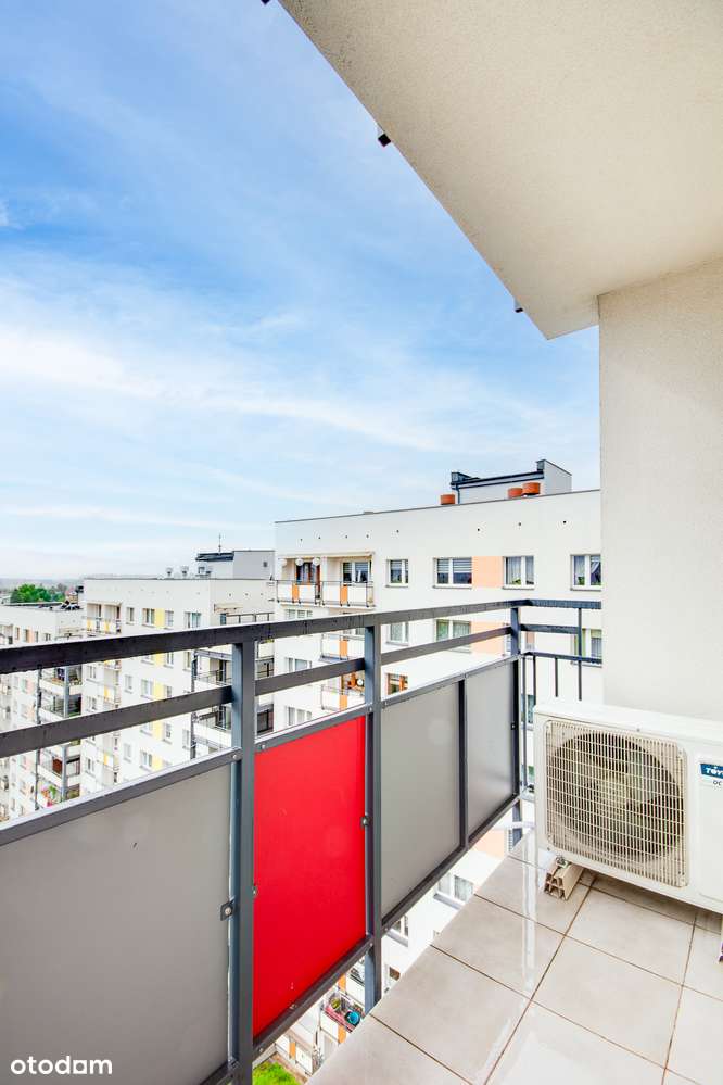 Słoneczne mieszaknie z balkonem do wejscia 3 komórki lokatorskie Klima-3