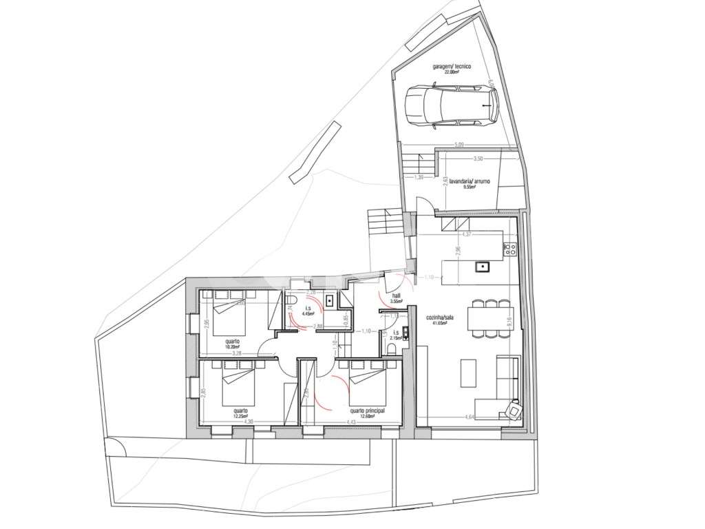Moradia Isolada T3 - Para Reconstrução - Grande imagem: 5/6