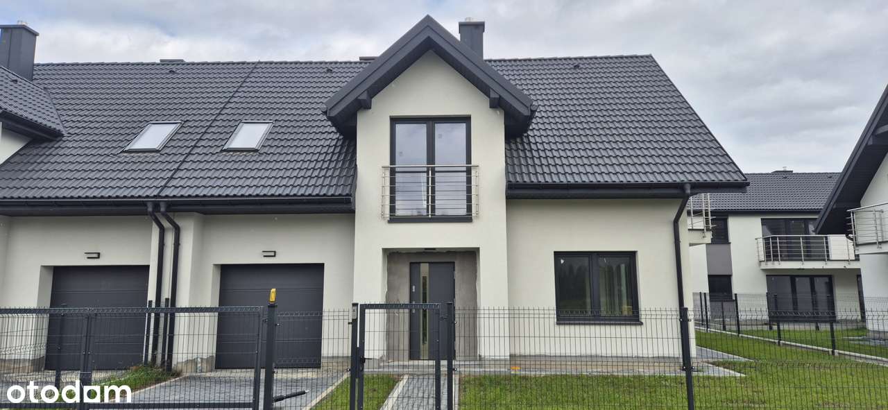 Elegancki dom jednorodzinny typu bliźniak gotowy do zamieszkania - Pełny obrazek: 2/8