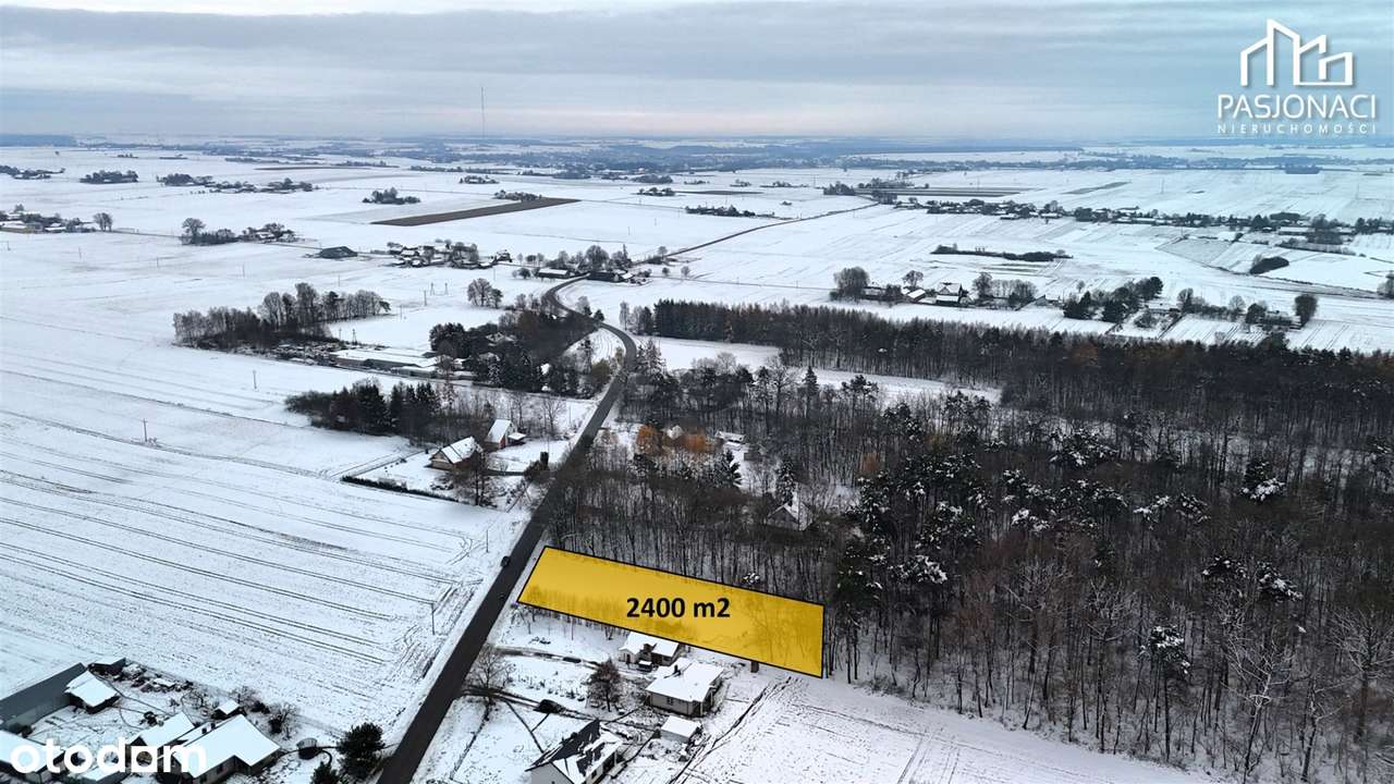 Uzbrojona działka budowlana Emilianów - Piaski-1