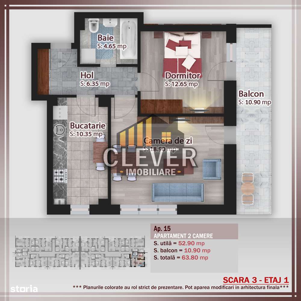 Apartament 2 camere Pallady Comision 0 Direct Dezvoltator - Imagine principală: 2/13