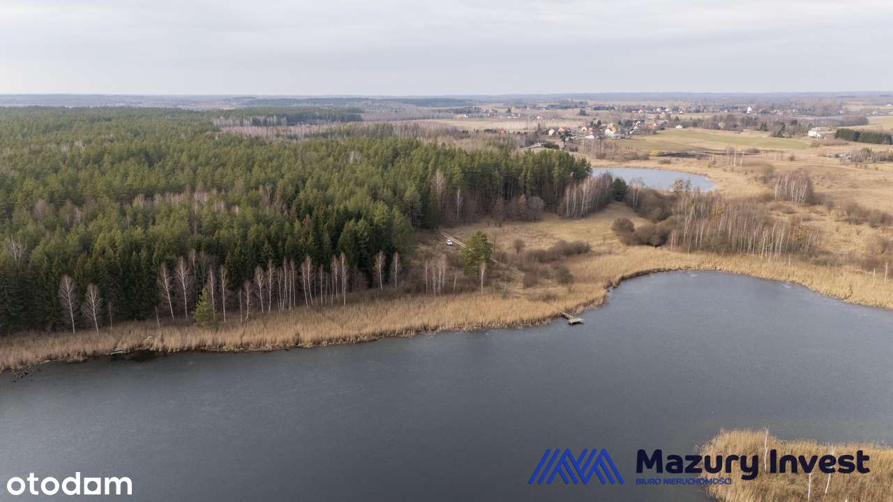 Działka w Gromie z linią brzegową jeziora! - Pełny obrazek: 5/14