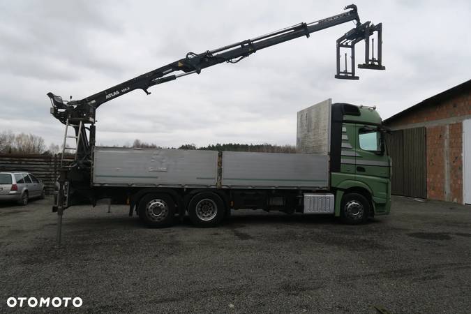 Mercedes-Benz Actros 2545 / skrzynia 6,65m / 6x2 / + HDS ATLAS 129.3 - 5