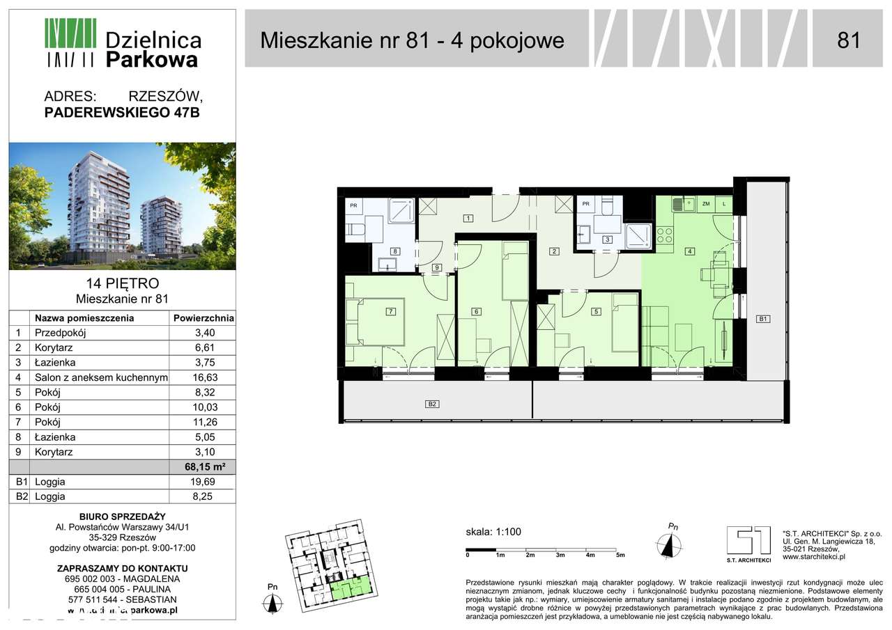 4 pokoje | obok parku | dla rodziny | SPRAWDŹ❤️ - Pełny obrazek: 2/7