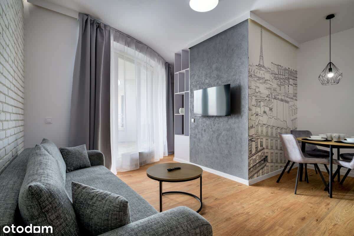 Mieszkanie, 1 pok. – Studio w sercu Wrocławia: OVO Wrocław z balkonem i pełnym wyposażeniem