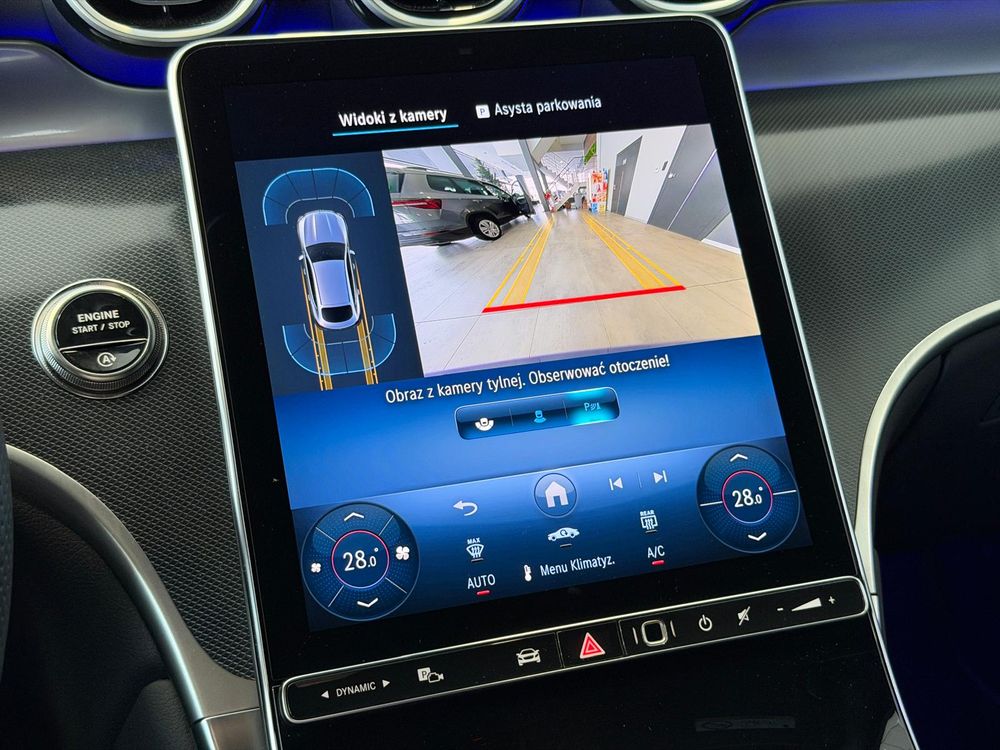 Mercedes-benz Glc GLC 220d AMG 4MATIC Coupé Salon Polska FV23% Leasing Gotówka