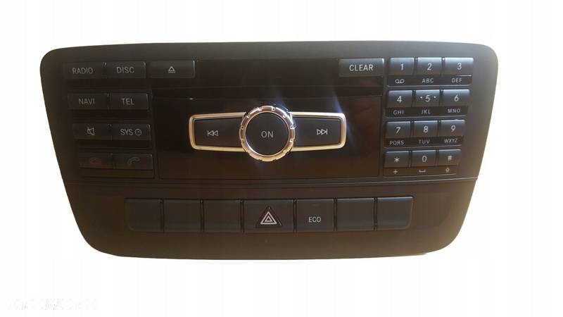 RADIO NAWIGACJA NAVI MERCEDES W246 A2469005807 - 1