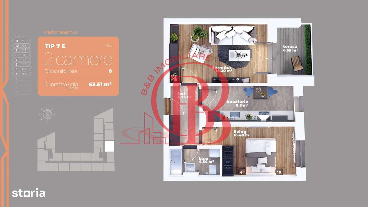 Liviu Rebreanu-Titan-Apartament 2 camere-Comision 0
