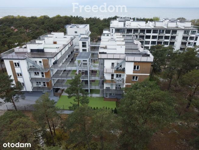 Rowy, Apartament 40m, 2 pokoje, Plaża 150m