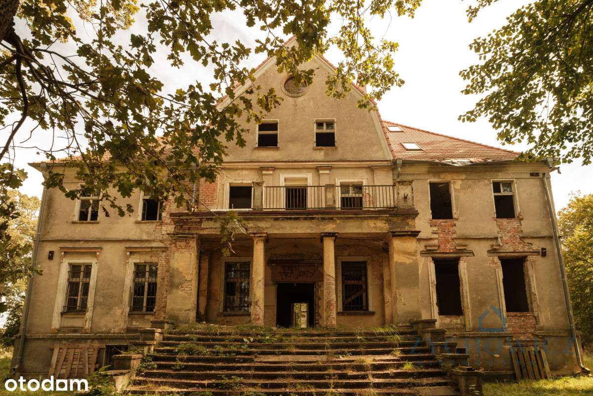 Zabytkowy pałac z parkiem – Wilków, woj. Opolskie-3