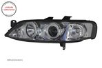 Faruri Opel Vectra B (1998-2002) Pozitie Angeleyes Negru Facelift- livrare gratuita - 3